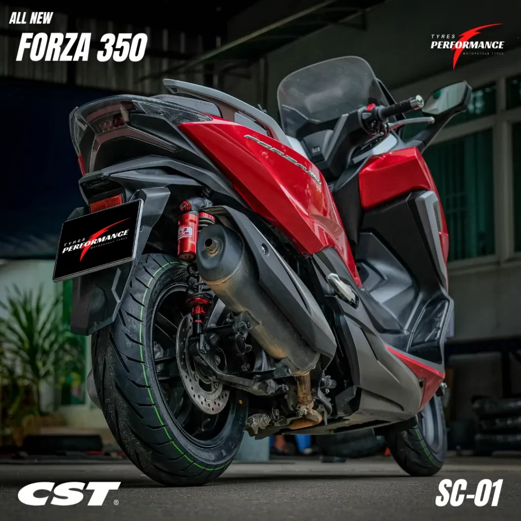 ยาง CST SC-01 สำหรับรถ FORZA300 FORZA350​