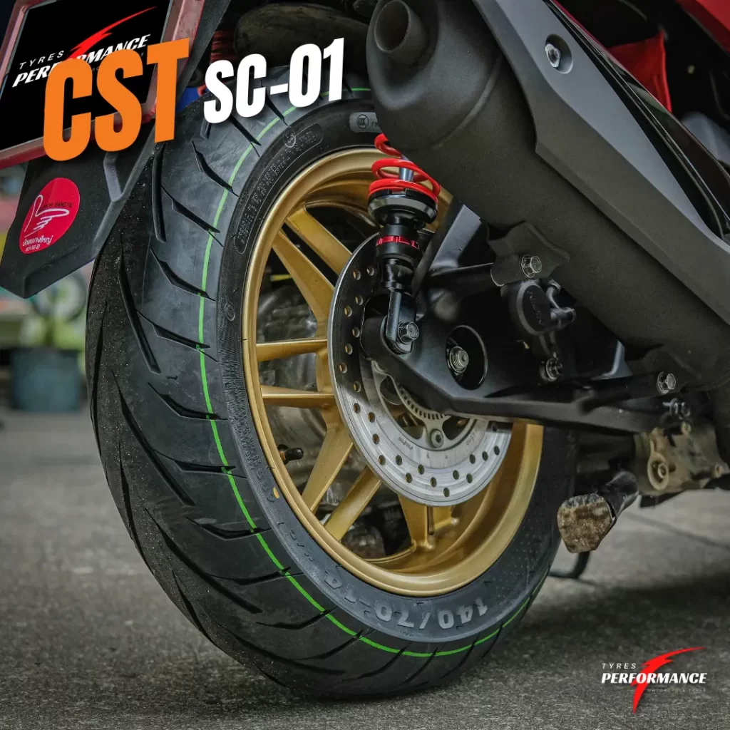 ยาง CST SC-01 สำหรับรถ FORZA300 FORZA350​